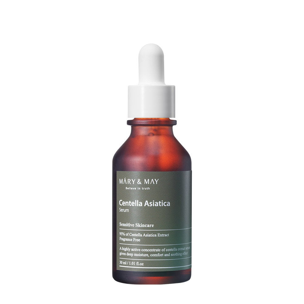 Mary and May, Centella Asiatica, Soothing & Moisturising, Dagligen, Serum, För ansiktet, 30 ml