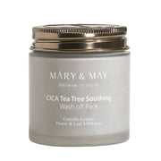 Mary and May, Cica Tea Tree Soothing, Renande, Lermask, 125 g