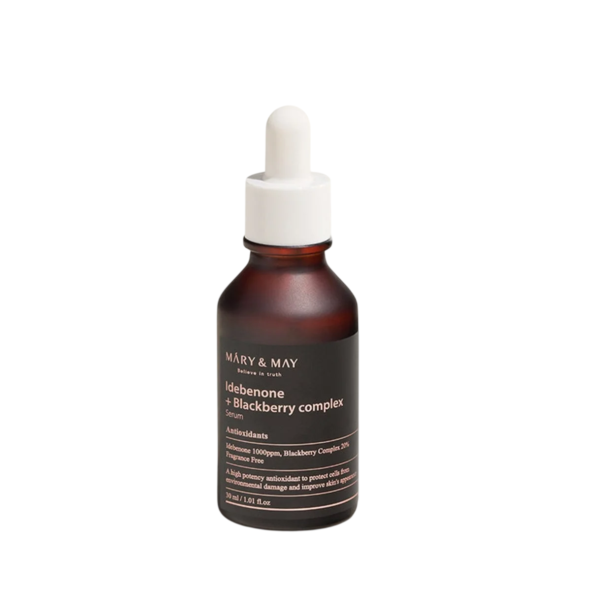Mary and May, Idebenone + Blackberry Complex, Anti-Aging & Protecting, Dagligen, Serum, För ansiktet, 30 ml