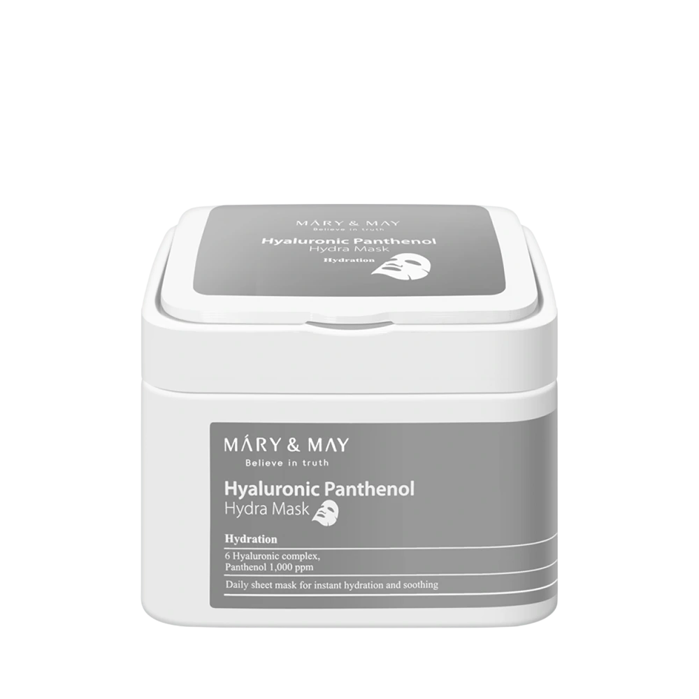 Mary and May, Niacinamide Vitamin C Brightening, Brightening & Hydrating, Ansiktsmask, För ansiktet, Veckovis eller vid behov, 30 st