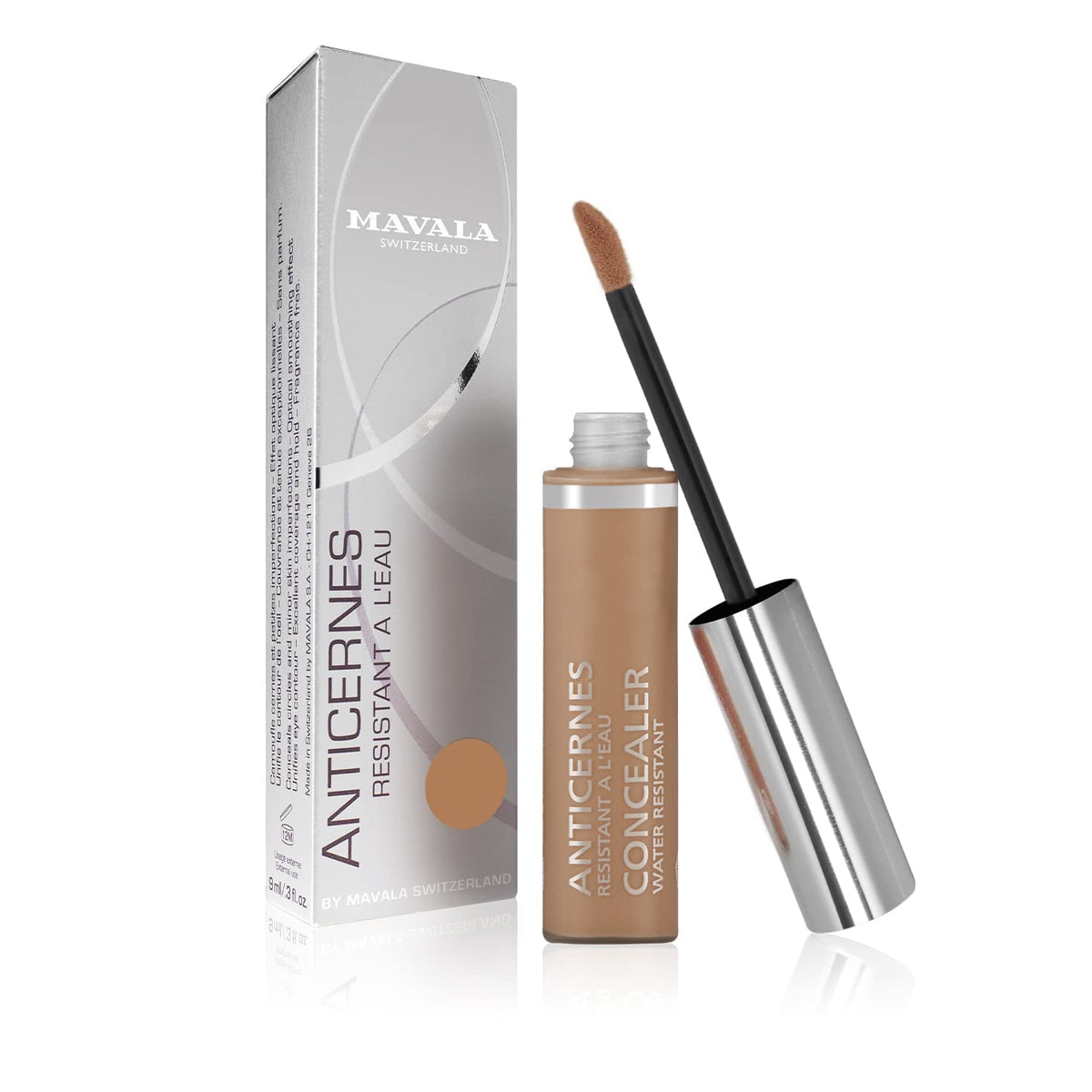 Mavala, Anticernes, Covering & Smoothing, Concealerpenna för under ögonen, 03, Intensiv, 9 ml