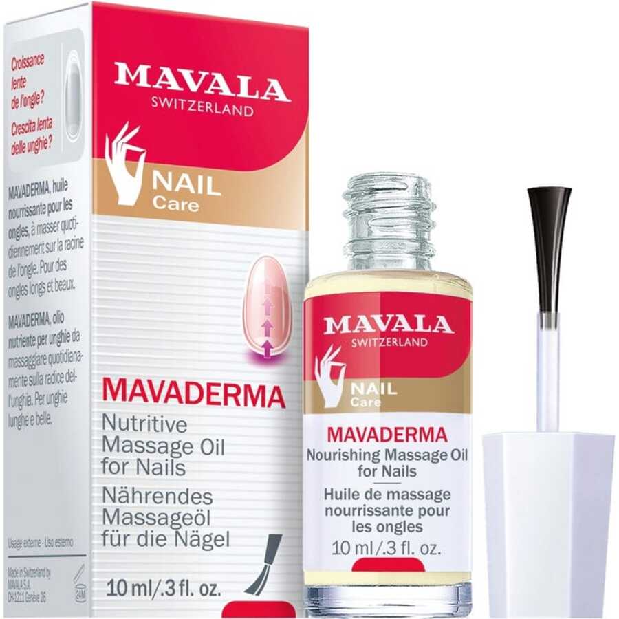 Mavala, Mava Derma, Nourishing & Revitalising, Nourishing & Strengthening, Nageloljebehandling, 10 ml