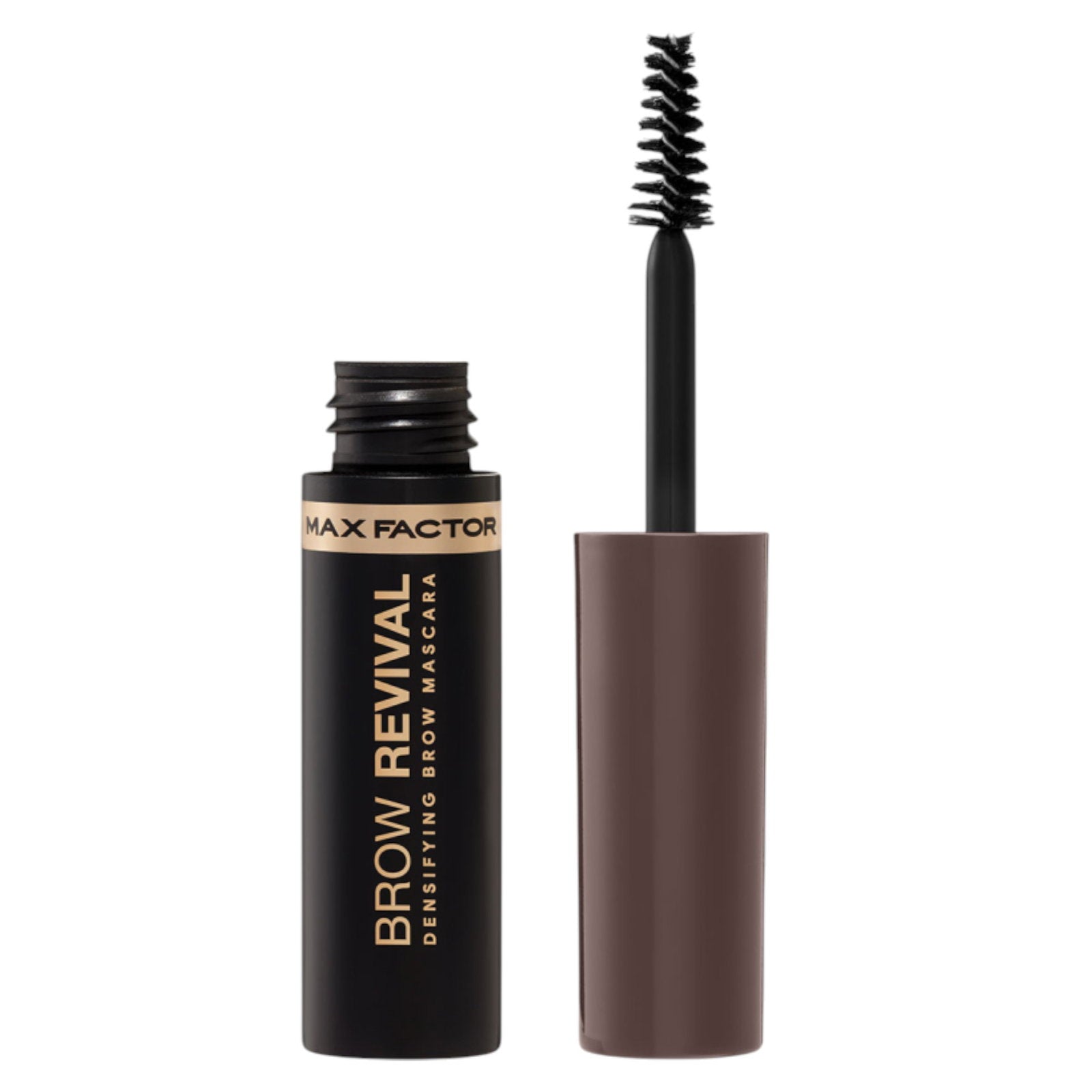 Max Factor, Brow Revival, Vatten, Fylligare, tjockare, väldefinierade ögonbryn, Ögonbrynsgel, 005, Svart Brun, 4.5 ml