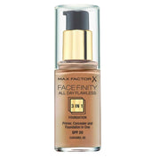 Max Factor, Face Finity All Day Flawless, Krämfoundation, 85, Karamell, SPF 20, 30 ml