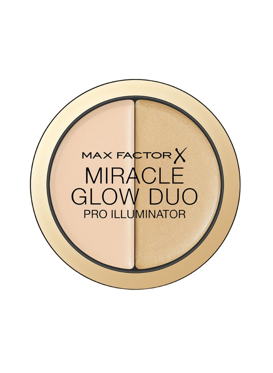 Max Factor, Miracle Glow Duo, Belyst, Highlighterpuder, 10, Ljus, 11 g