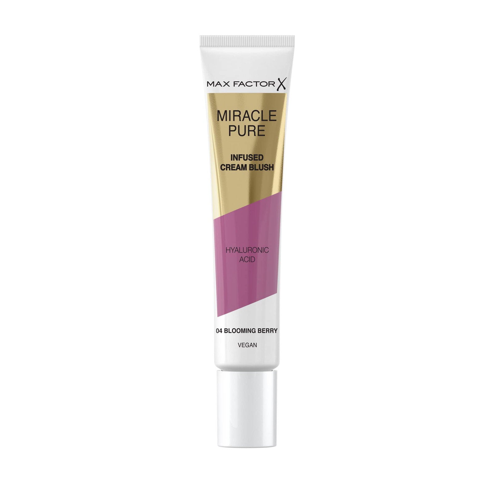 Max Factor, Miracle Pure, Återfuktande, Krämrouge, 04, Blommande Bär, 15 ml