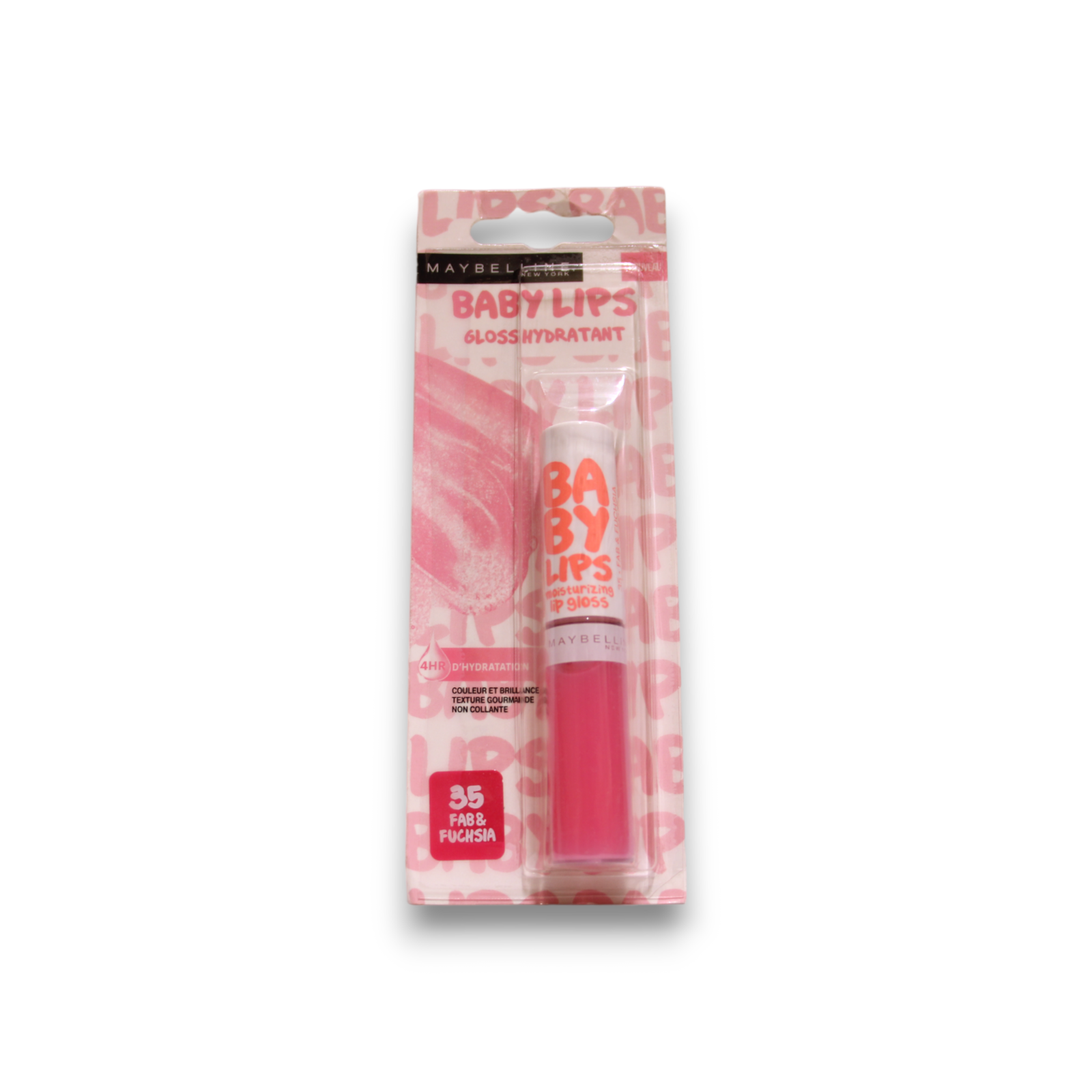 Maybelline, Baby, Läppglans, 35, Fab & Fuchsia, 5 ml