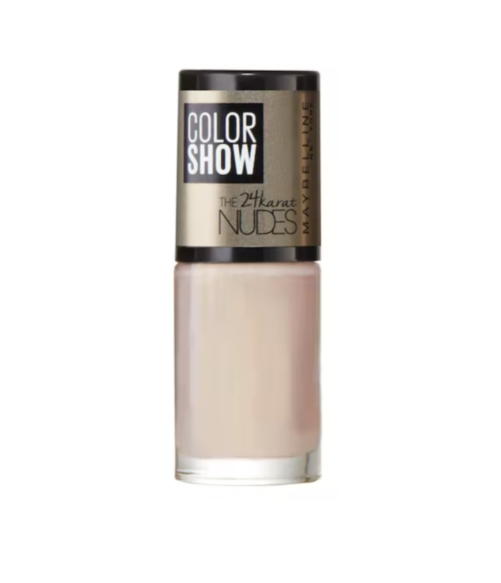 Maybelline, Color Show The 24 Karat Nudes, Nagellack, Nr 475, Diamantsiden, 7 ml