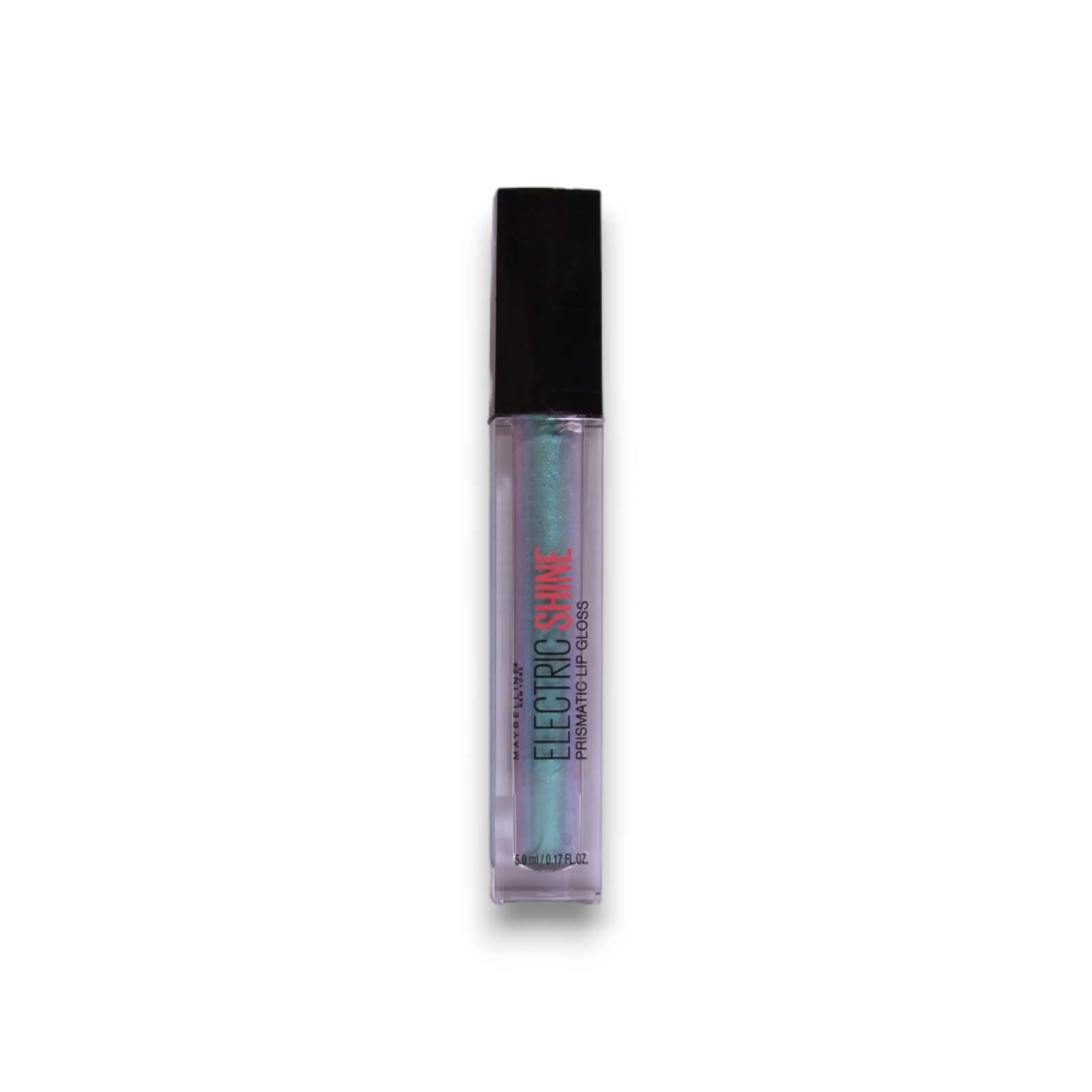 Maybelline, Electrio Shine Prismatic, Läppglans, 165, Elektriskt blå, 5 ml