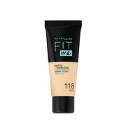Maybelline, Fit Me Matte + Poreless, Flytande foundation, 118, Naken, 30 ml