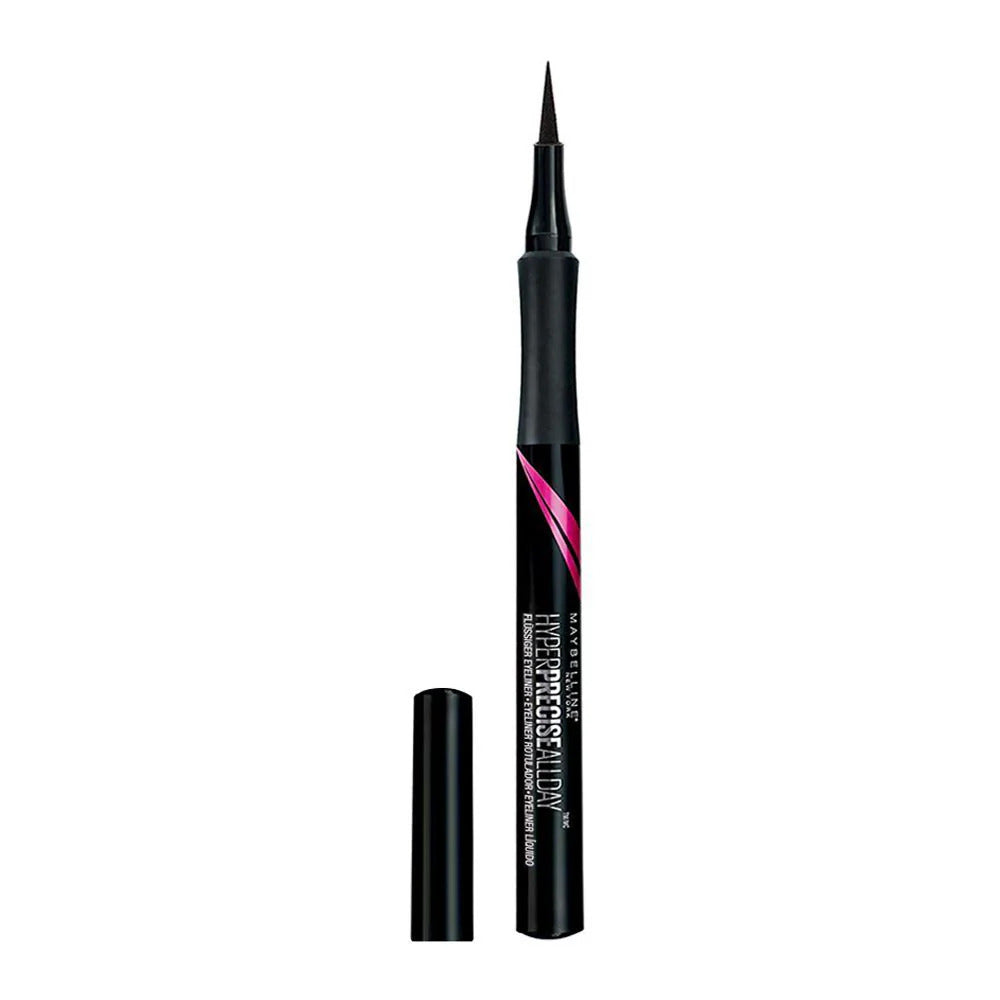 Maybelline, Hyper Precise All Day, Flytande eyeliner, Svart, 6 g