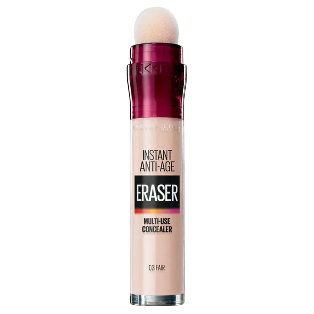 Maybelline, Instant Anti Age Eraser, Korrigering, Concealerpenna för under ögonen, 03, Rättvis, 6.8 ml