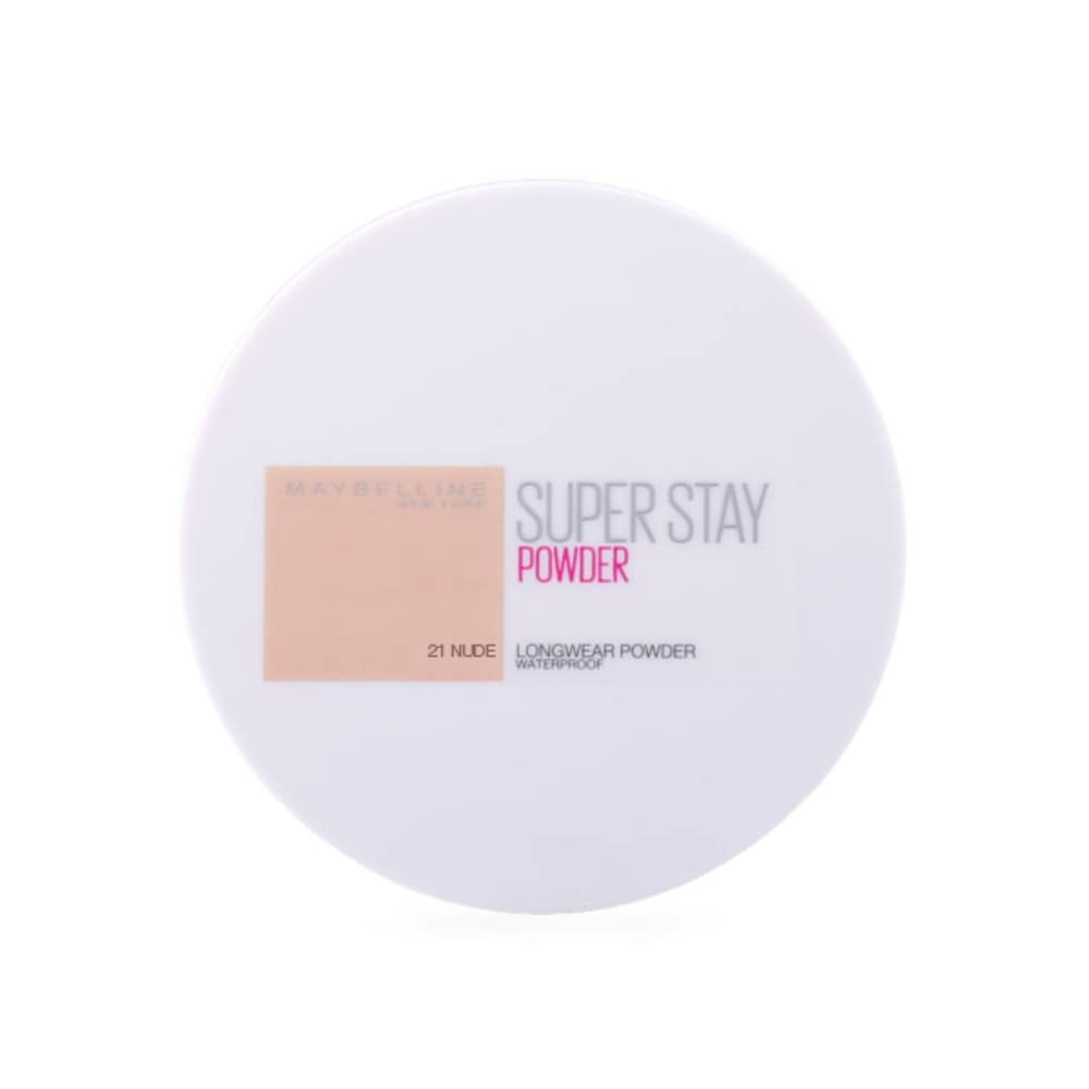 Maybelline, Superstay , Långvarig, Kompaktpuder, 21, Naken, 9 g