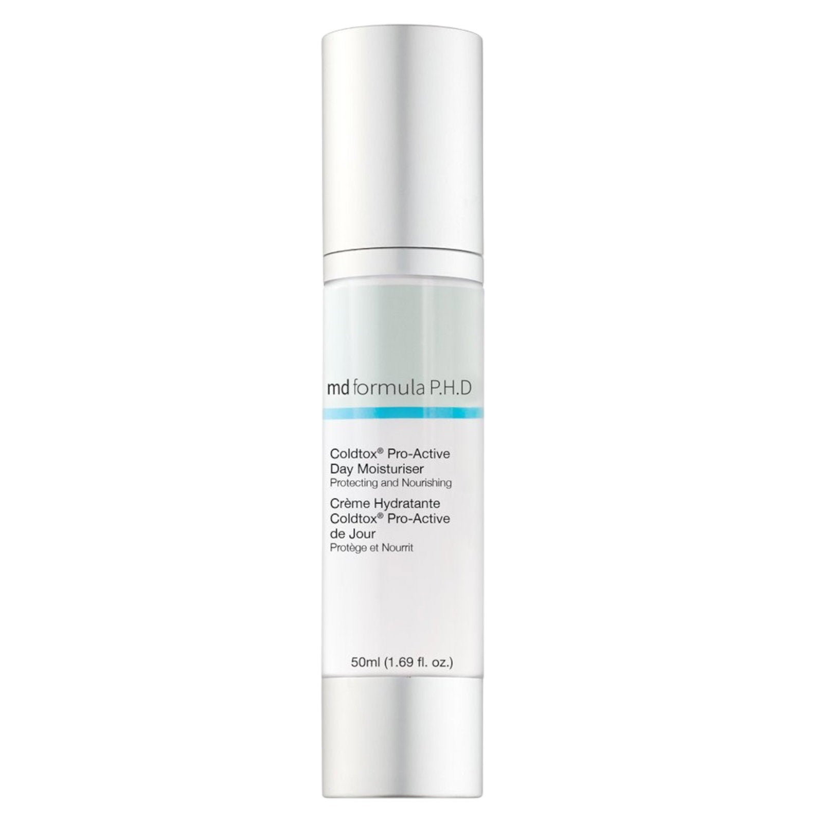 MD Formula P.H.D, Coldtox Pro-Active, Närande, Dag, Grädde, För ansiktet, 50 ml