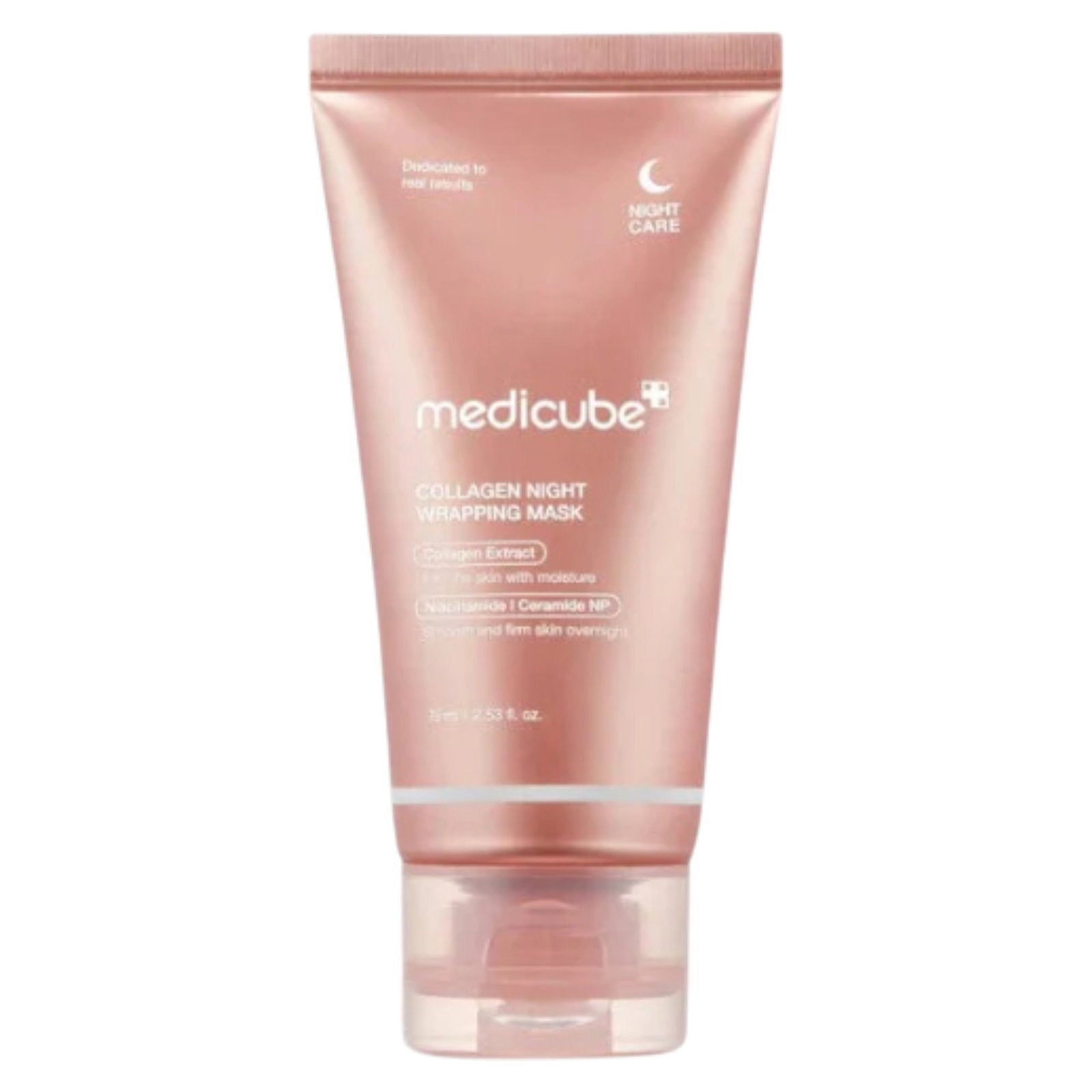 Medicube, Wrapping Mask, Kollagen, Improves Elasticity & Firmness, Nattsömnsmask, 75 ml