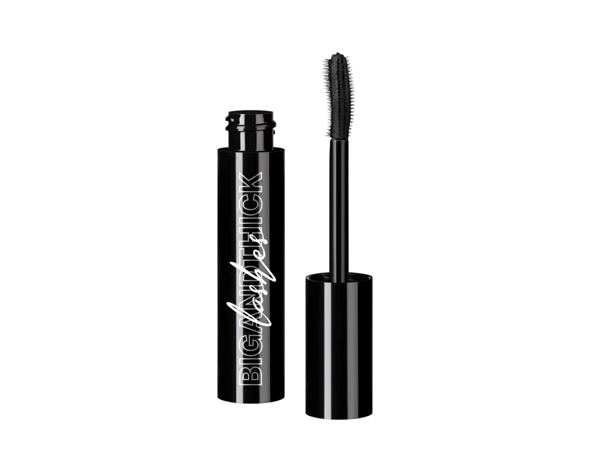 Mesauda, Big and Thick Lashes, Vattentät, Volymgivande, Mascara, Svart, 13 ml