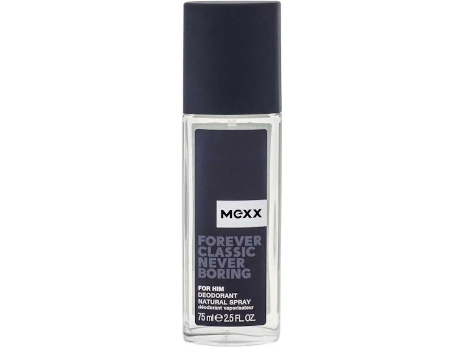 Mexx, Forever Classic Never Boring, Deodorantspray, För män, 75 ml