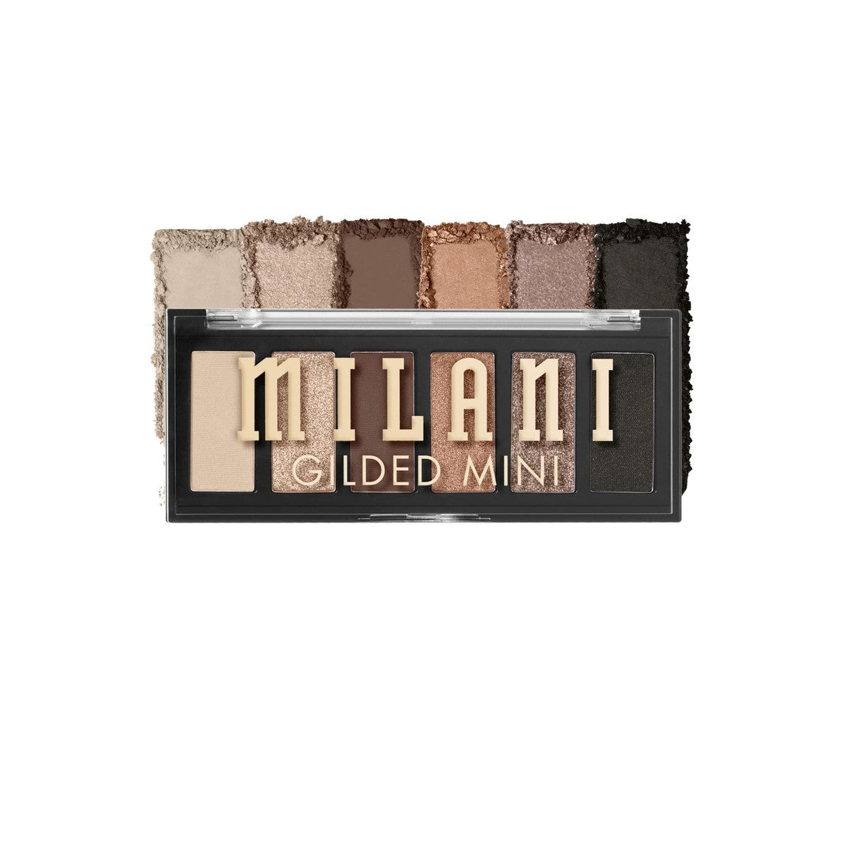 Milani, Gilded Mini, Ögonskuggspalett, 150, Call Me Old Fashioned, 6 nyanser, 4.8 g