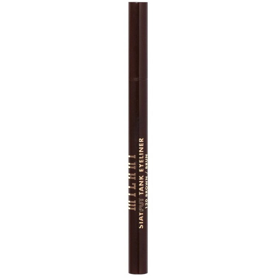 Milani, Stay Put Tank, Vattentät, Flytande eyeliner, 120, Brun, 0.55 ml