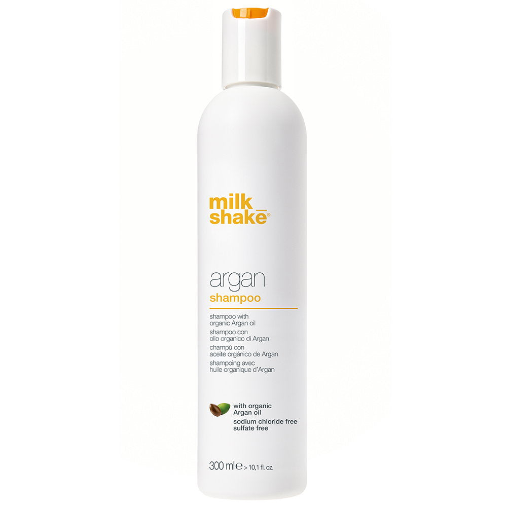 Milk Shake, Argan, Sulfatfritt, Hårschampo, För återfuktning, 300 ml