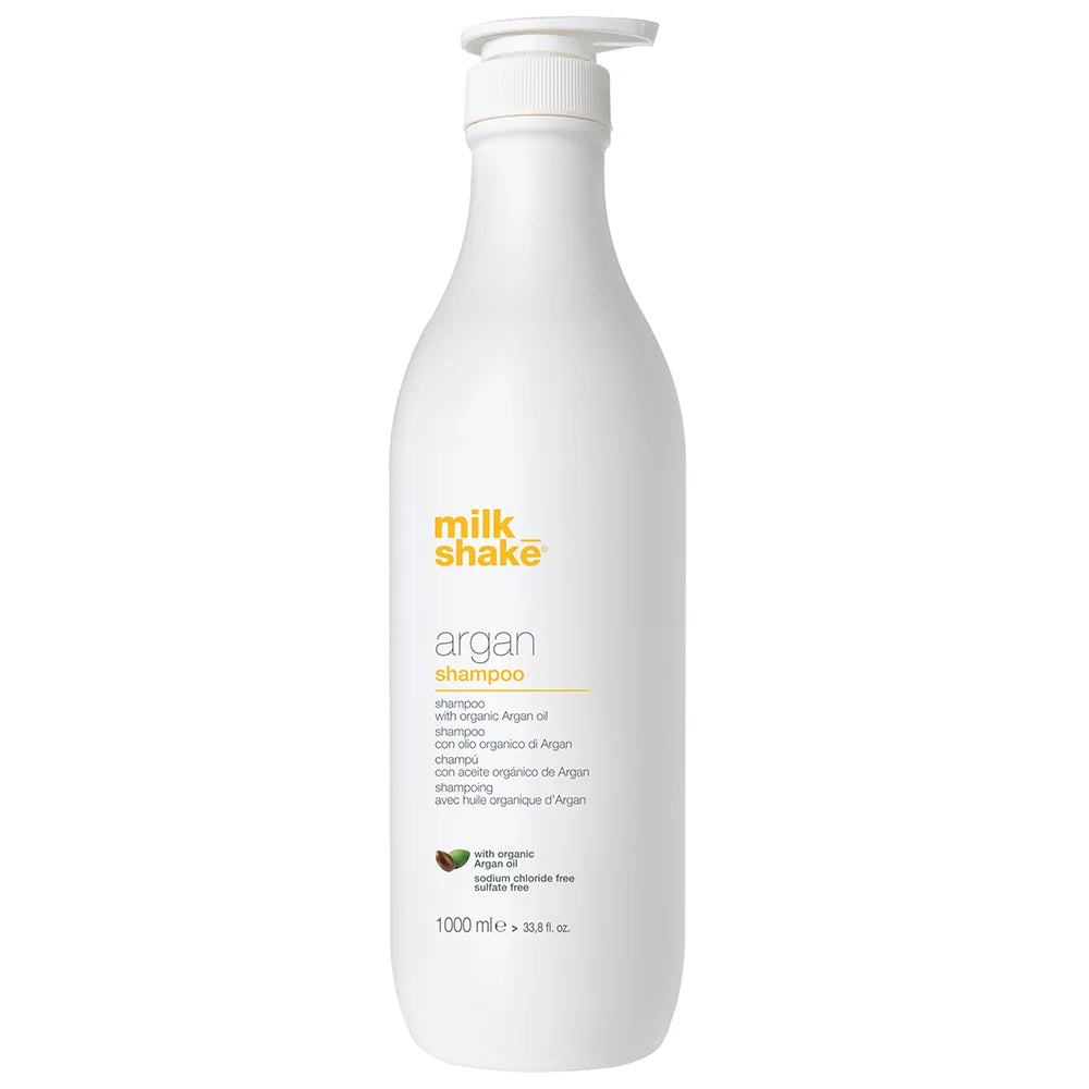 Milk Shake, Argan, Sulfatfritt, Hårschampo, För återfuktning, 1000 ml