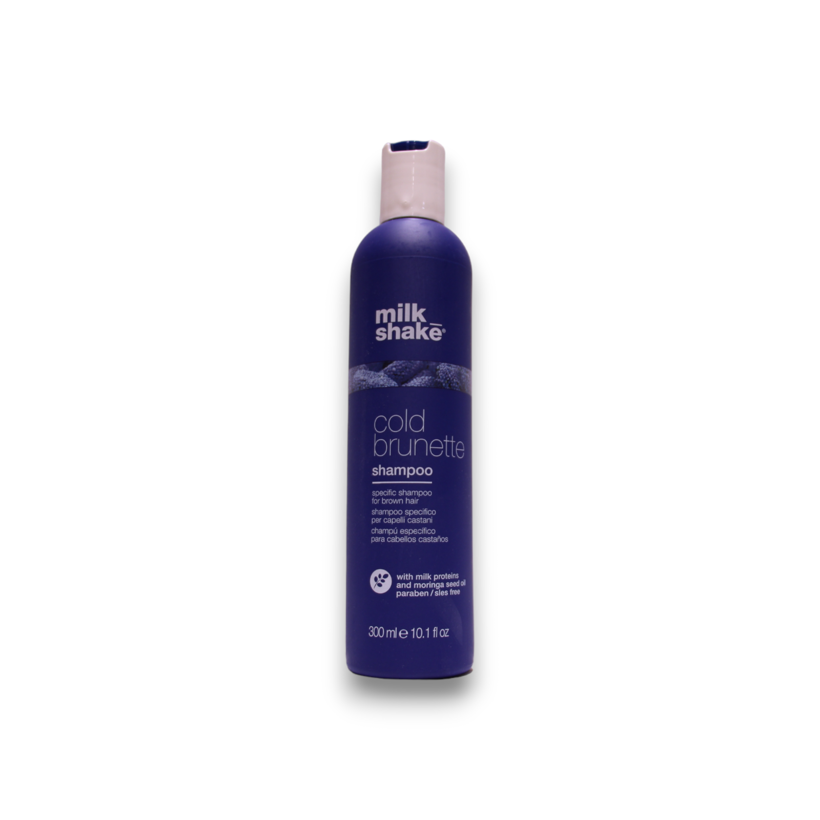Milk Shake, Cold Brunette, Moringaolja, Hårschampo, Ta bort varma toner – röd/orange, 300 ml