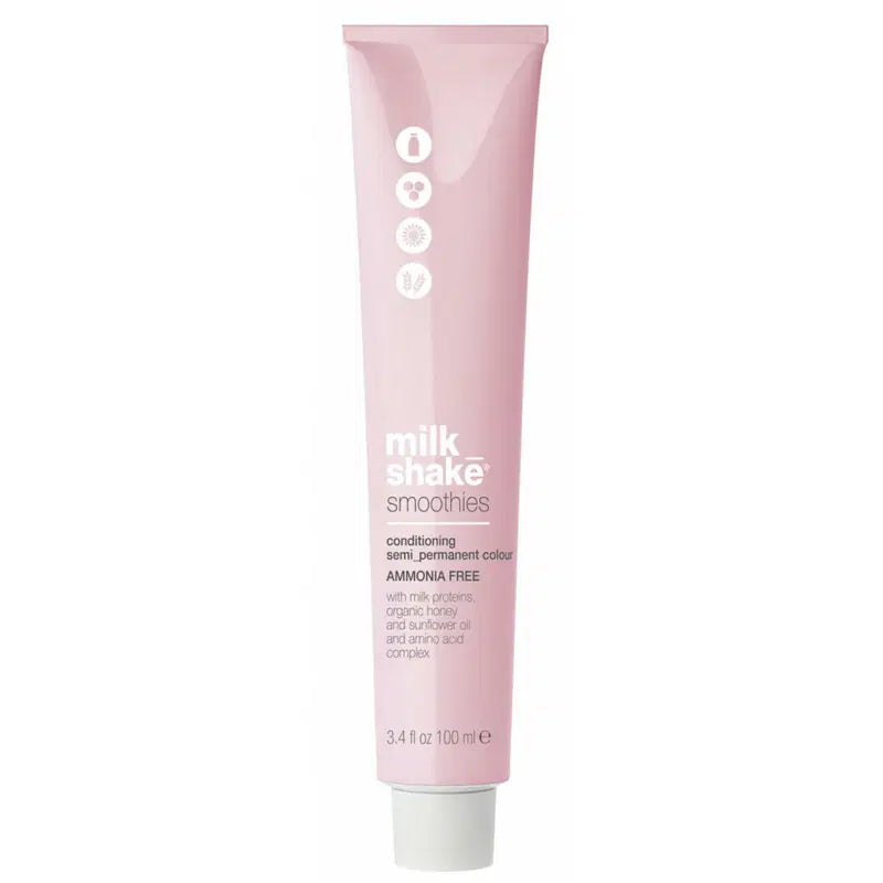 Milk Shake, Smoothies, Ammoniakfri, Semi-permanent hårfärg, Nivå 7 Hasselbrun, 100 ml