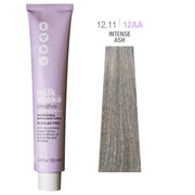 Milk Shake, Creative, Utan SLS/SLES, Permanent hårfärg, 12.1112AA Intense Ash, 100 ml