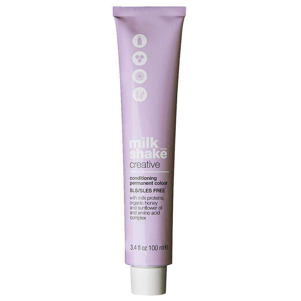 Milk Shake, Creative, Utan SLS/SLES, Permanent hårfärg, 6.86B Iroko, 100 ml