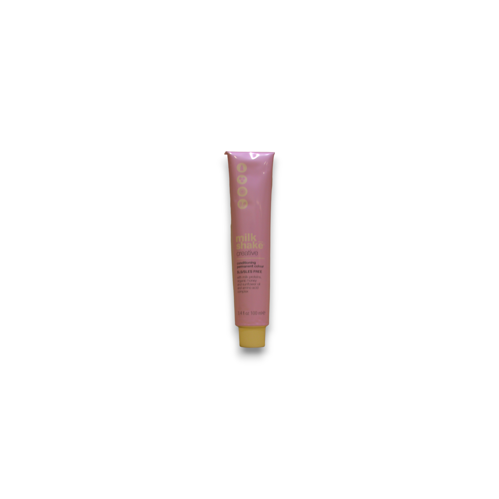 Milk Shake, Creative, SLS/SLES-fri, Permanent hårfärg, 7.17A Medium askblond, 100 ml