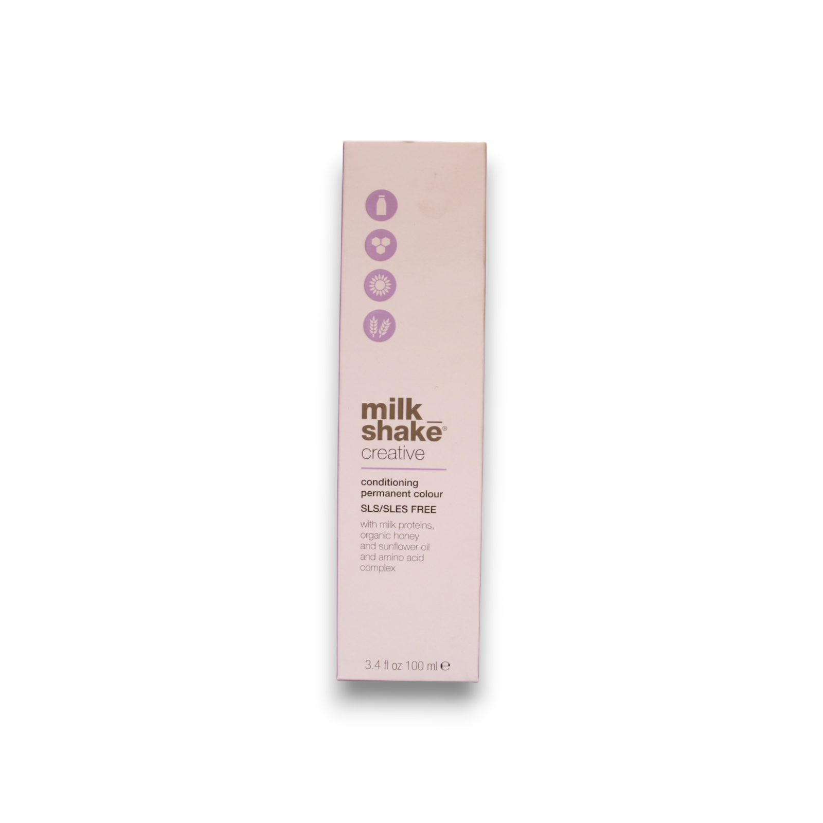 Milk Shake, Creative, Utan SLS/SLES, Permanent hårfärg,  Blue Black, 100 ml