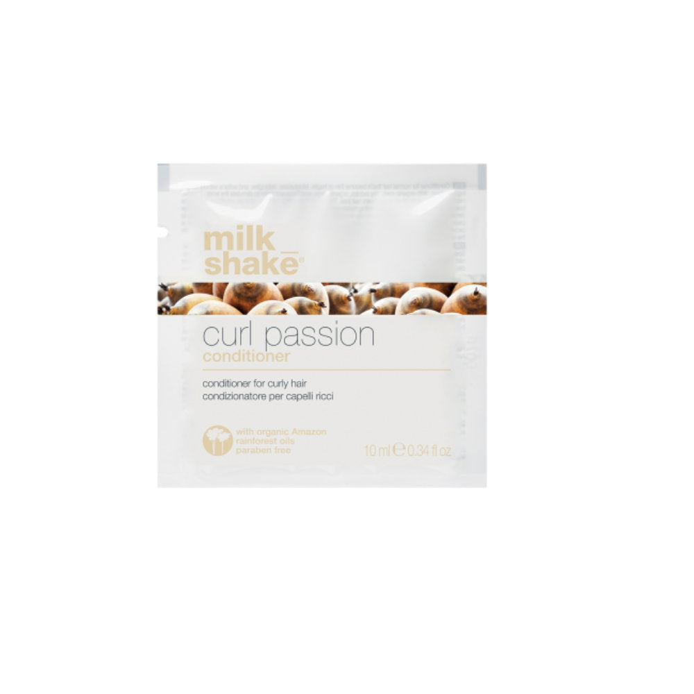 Milk Shake, Curl Passion, Parabenfri, Hårbalsam, För vågdefinition, 10 ml