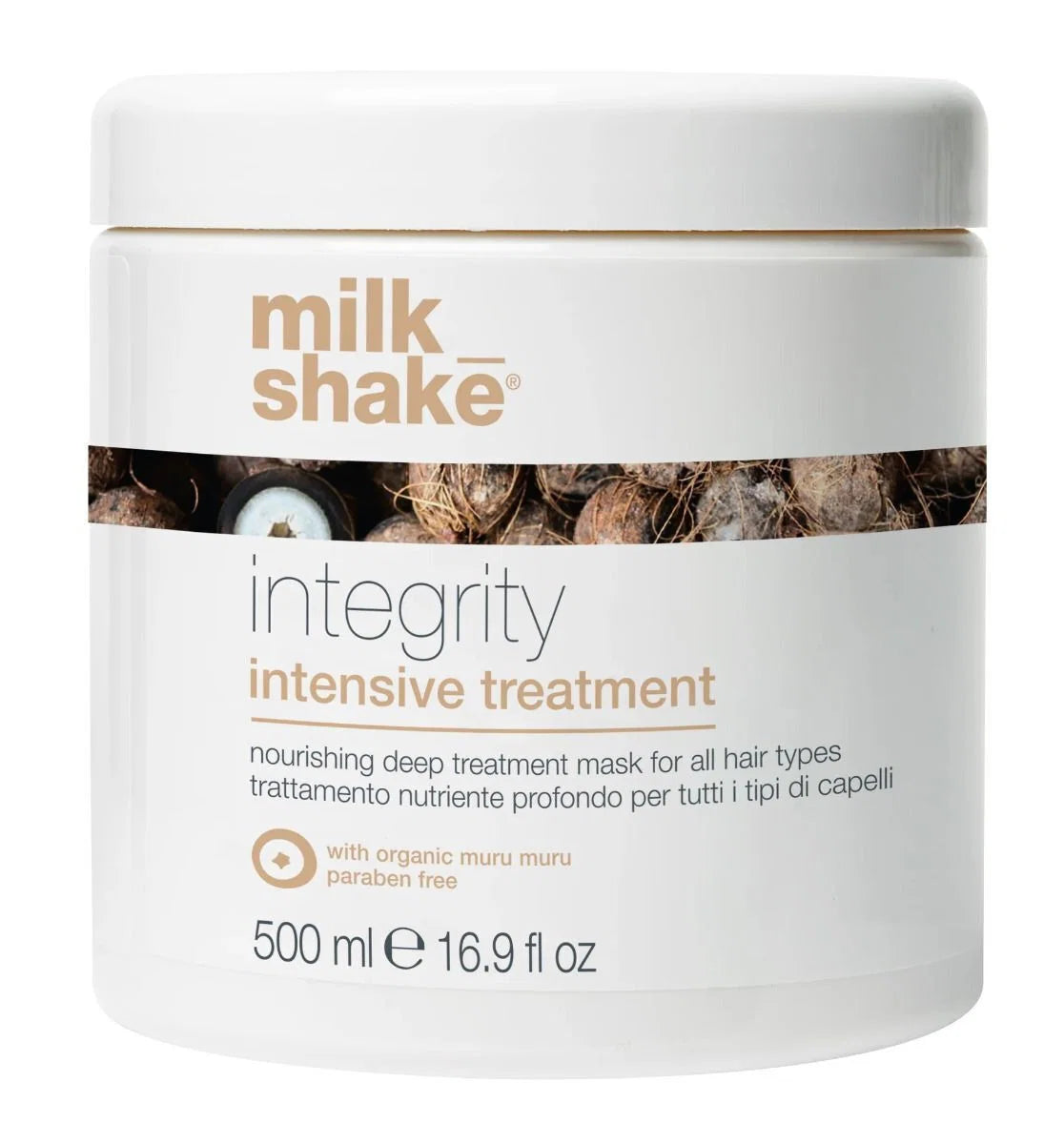Milk Shake, Integrity, Hårbehandlingskräm mask, Integrity & Strength, 500 ml