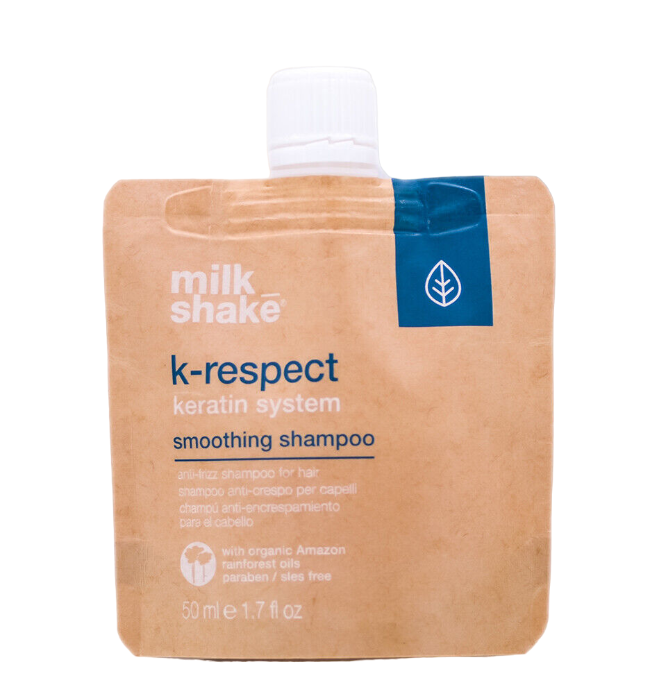 Milk Shake, K-Respect, Keratin, Hårschampo, För utjämning, 50 ml
