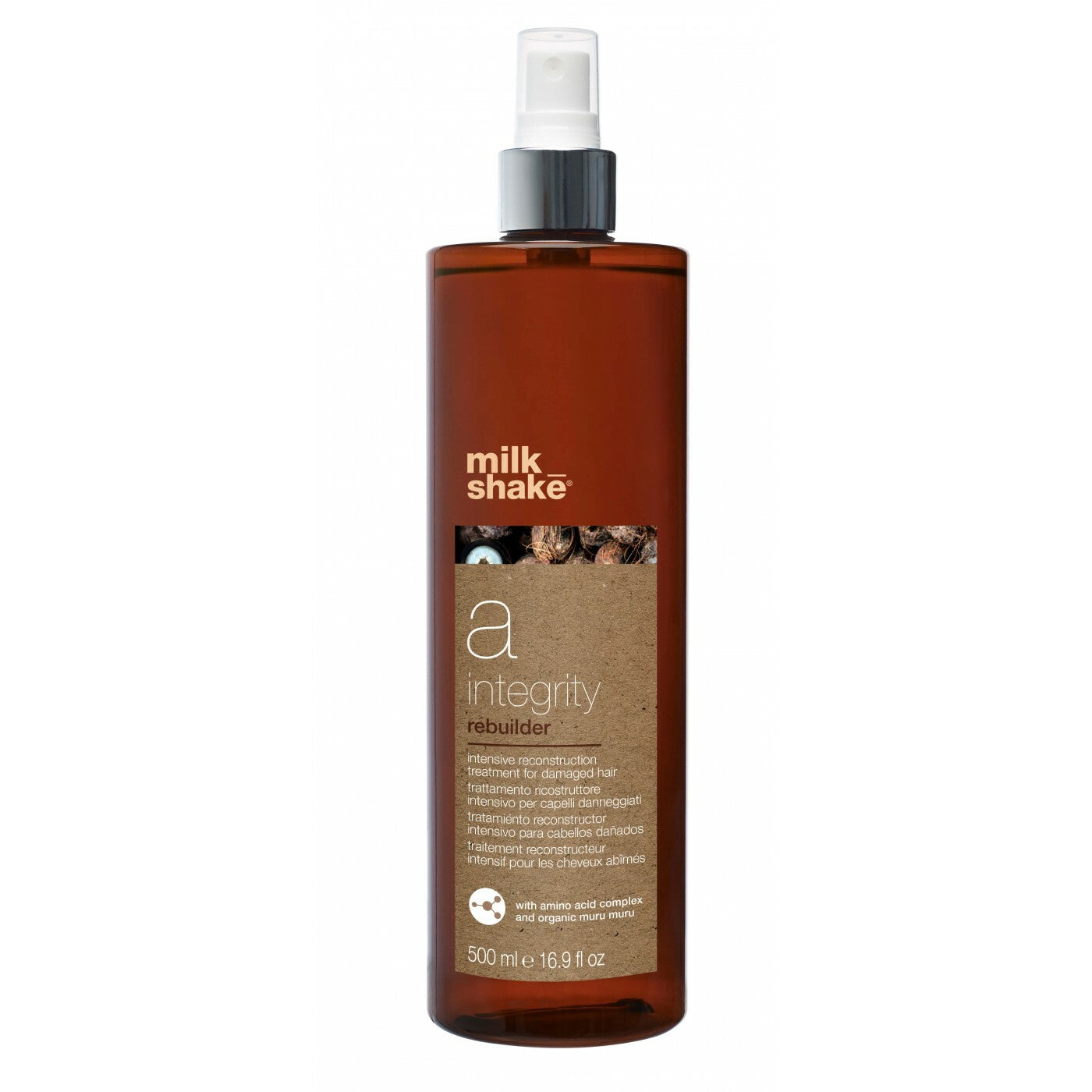 Milk Shake, Integrity Reconstruction System Rebuilder No.A, Hyaluronsyra, Hårlotionsbehandling, För reparation, 500 ml