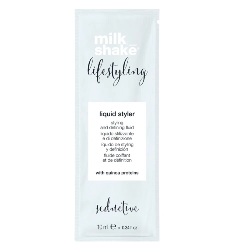 Milk Shake, Lifestyling Liquid Styler, UV-filter, Hårstylingslotion, 10 ml