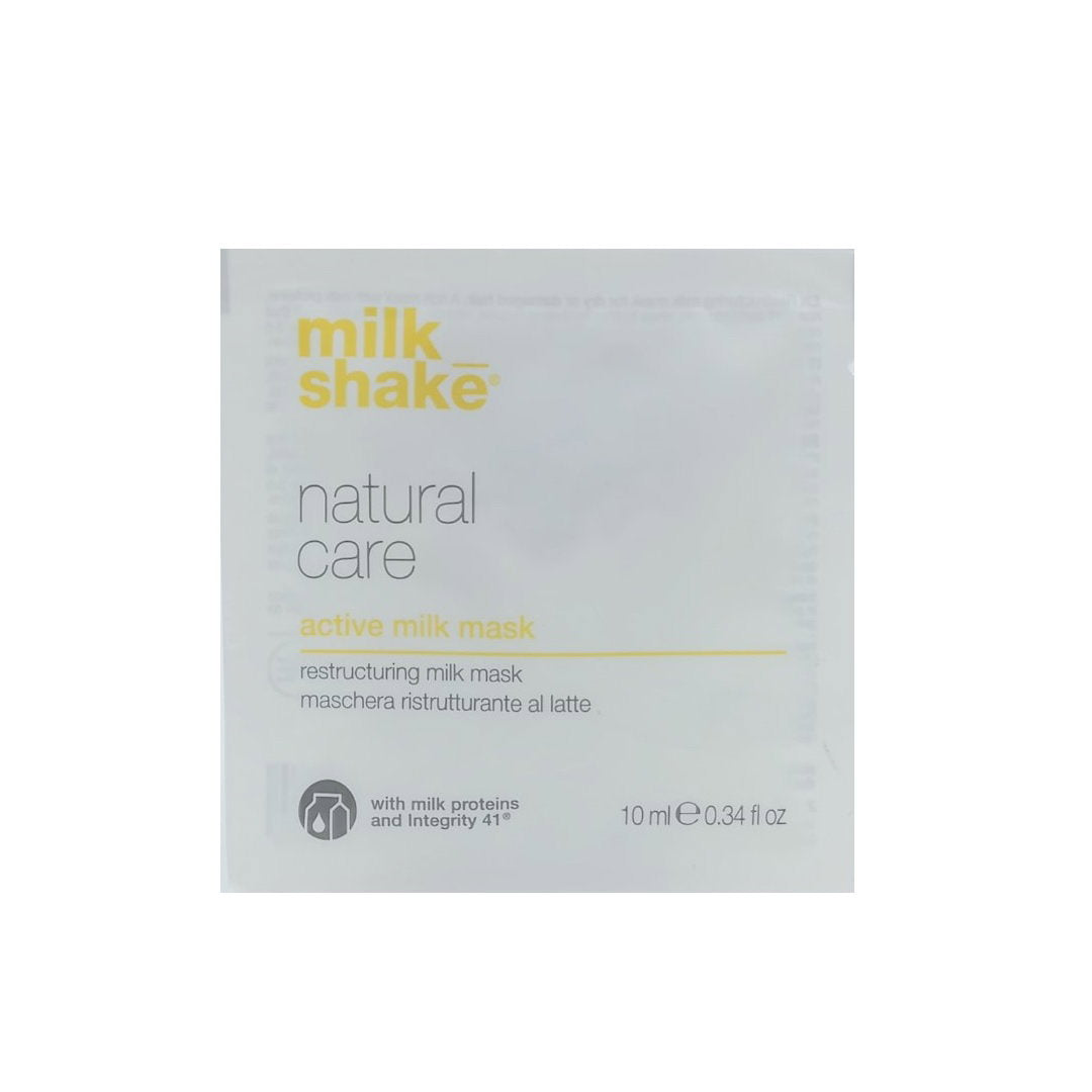 Milk Shake, Natural Care Active Milk, Hair Treatment Cream Mask, For color protection, 10 ml