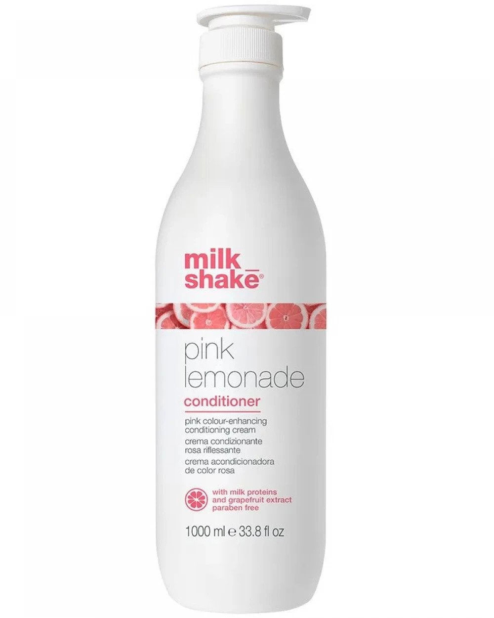 Milk Shake, Pink Lemonade, Mjölkproteiner, Hårfärgsbalsam,  Pink, Färgläggning, 1000 ml
