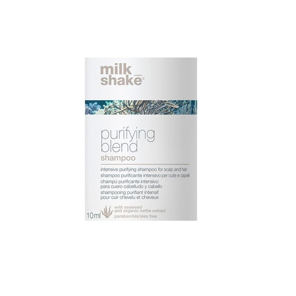 Milk Shake, Purifying Blend, Hårschampo, För rening, 10 ml
