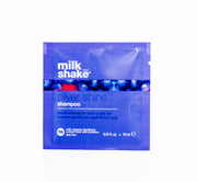 Milk Shake, Silver Shine, Hårschampo, För neutralisering av gula toner, 10 ml