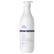 Milk Shake, Silver Shine, Sulfatfri, Hårschampo, För neutralisering av gula toner, 1000 ml