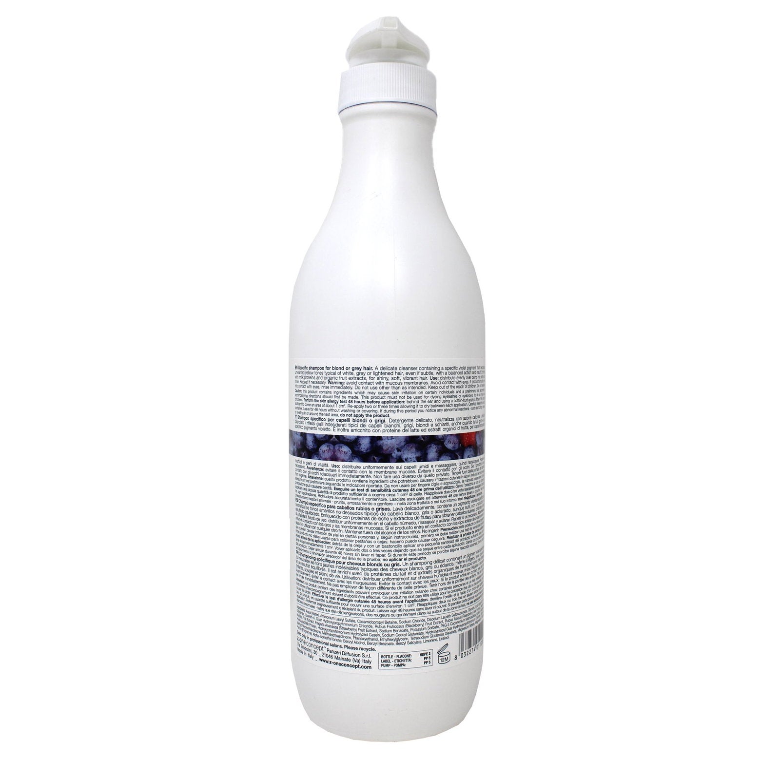 Milk Shake, Silver Shine, Sulfatfri, Hårschampo, För neutralisering av gula toner, 1000 ml