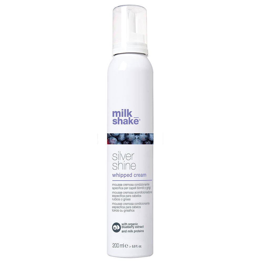 Milk Shake, Silver Shine Whipped Cream, Leave-in skumconditioner, 200 ml