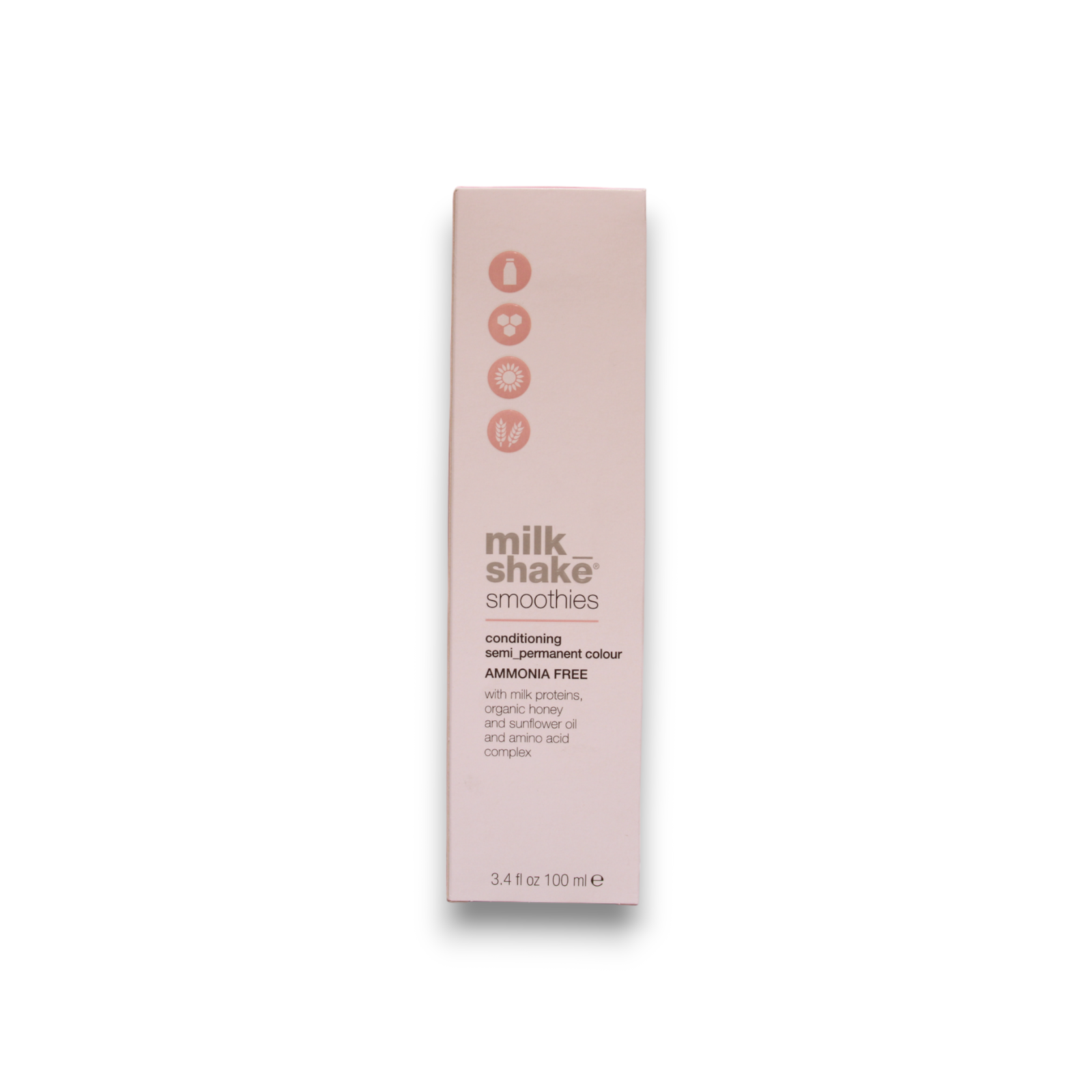 Milk Shake, Smoothies, Ammoniakfri, Semi-permanent hårfärg, 6.136B Mörk Beige Blond, 100 ml