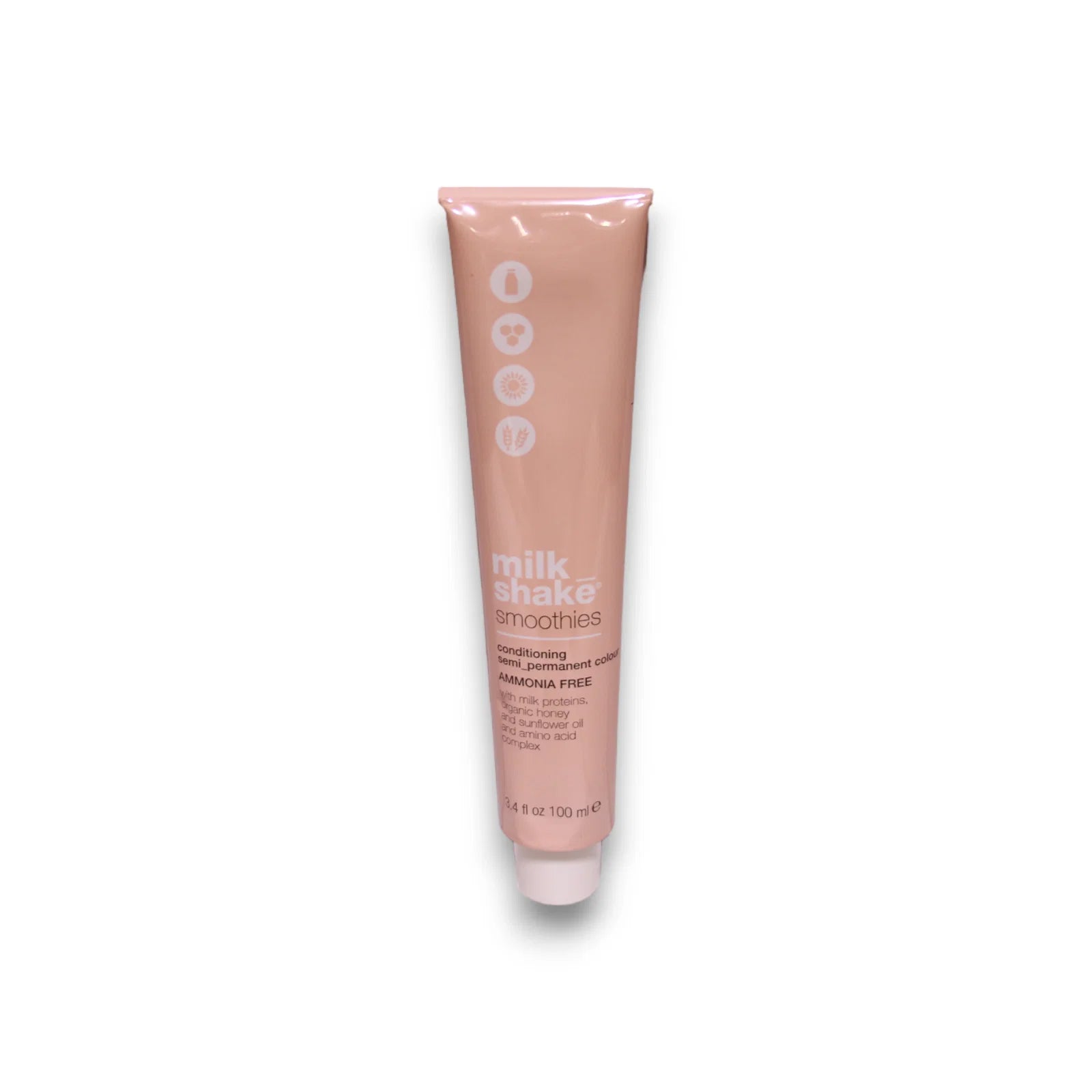 Milk Shake, Smoothies, Ammoniakfri, Semi-permanent hårfärg, 6.136B Mörk Beige Blond, 100 ml