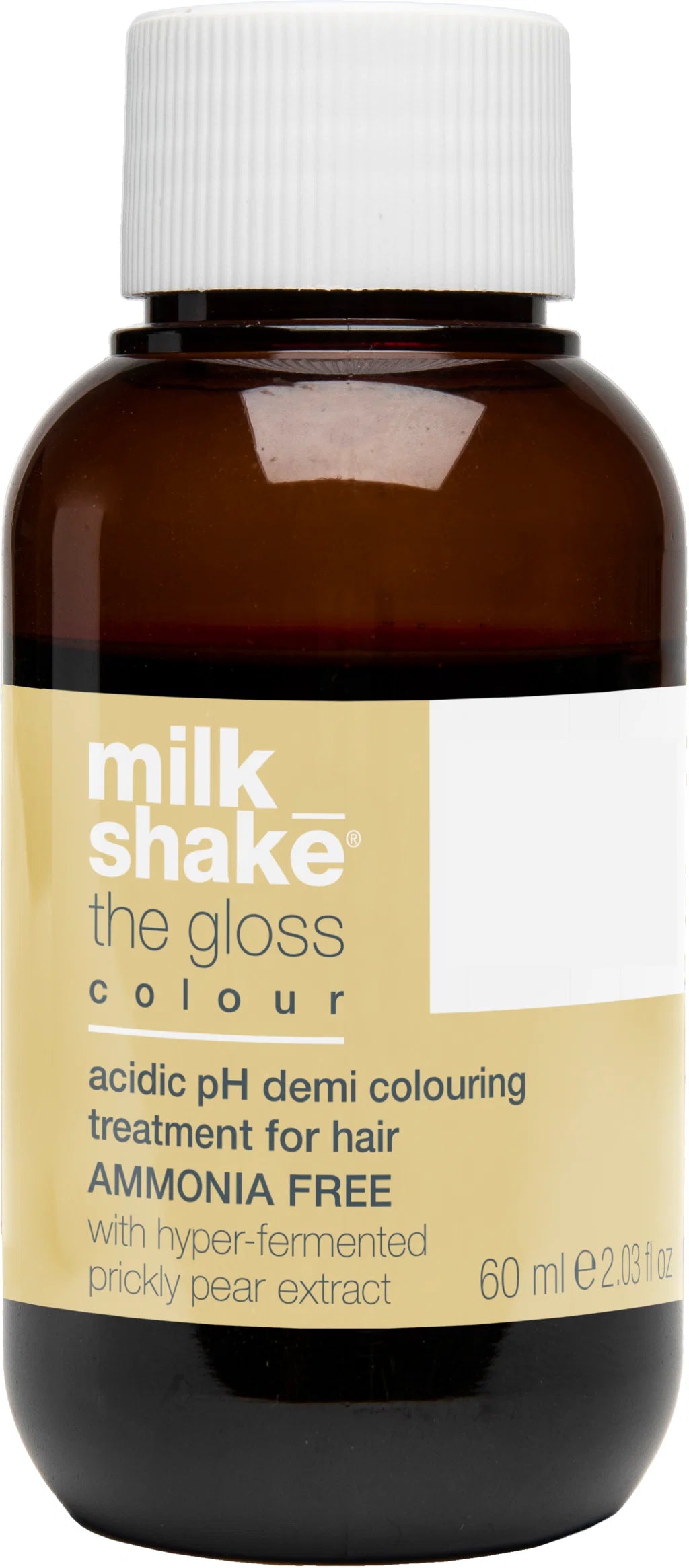 Milk Shake, The Gloss, Ammoniakfri, Semi-permanent hårfärg, 10.1110AA Intense Ash Platinum Lightest Blond, 60 ml
