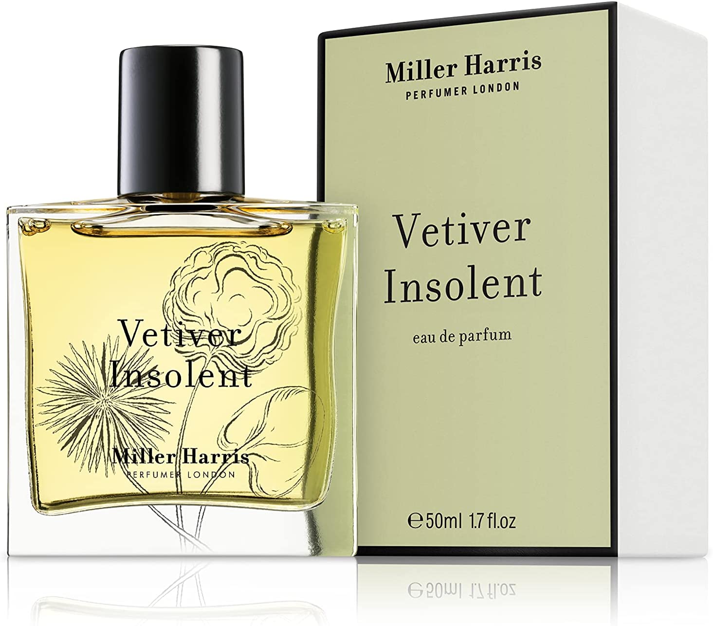 Miller Harris, Vetiver Insolent, Parfymvatten, För kvinnor, 50 ml