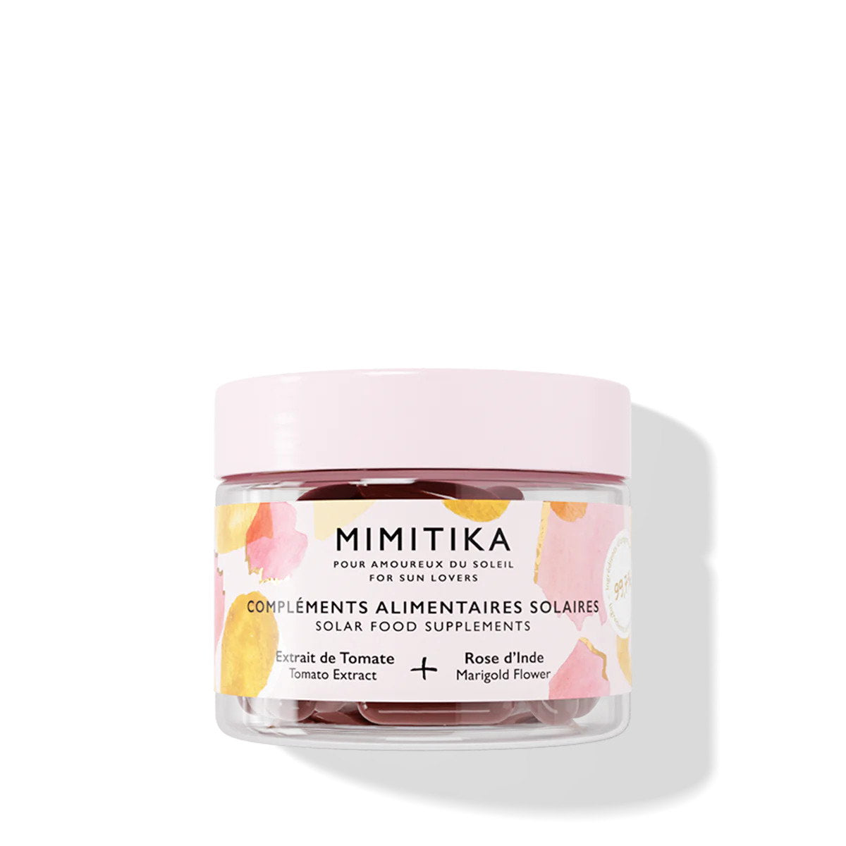 Mimitika, Solar Food, Tomatextrakt & Ringblomma, Sol skydd, Dag, Kosttillskott, 25 g