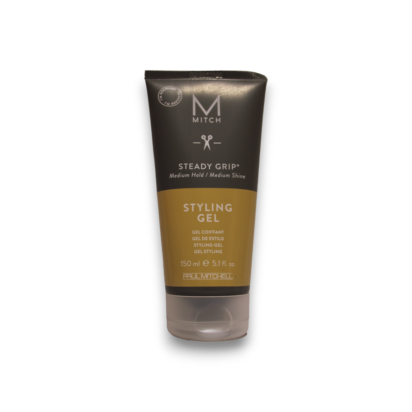 Mitch by Paul Mitchell, Styling Steady Grip, Parabenfri, Hårstylingsgel, Naturlig glans, Fast grepp, 150 ml