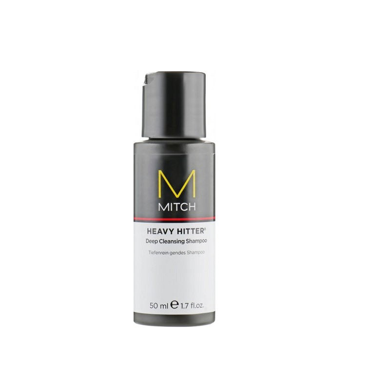 Mitch by Paul Mitchell, Hair Care Heavy Hitter, Parabenfri, Hårschampo, Djuprengöring, 50 ml